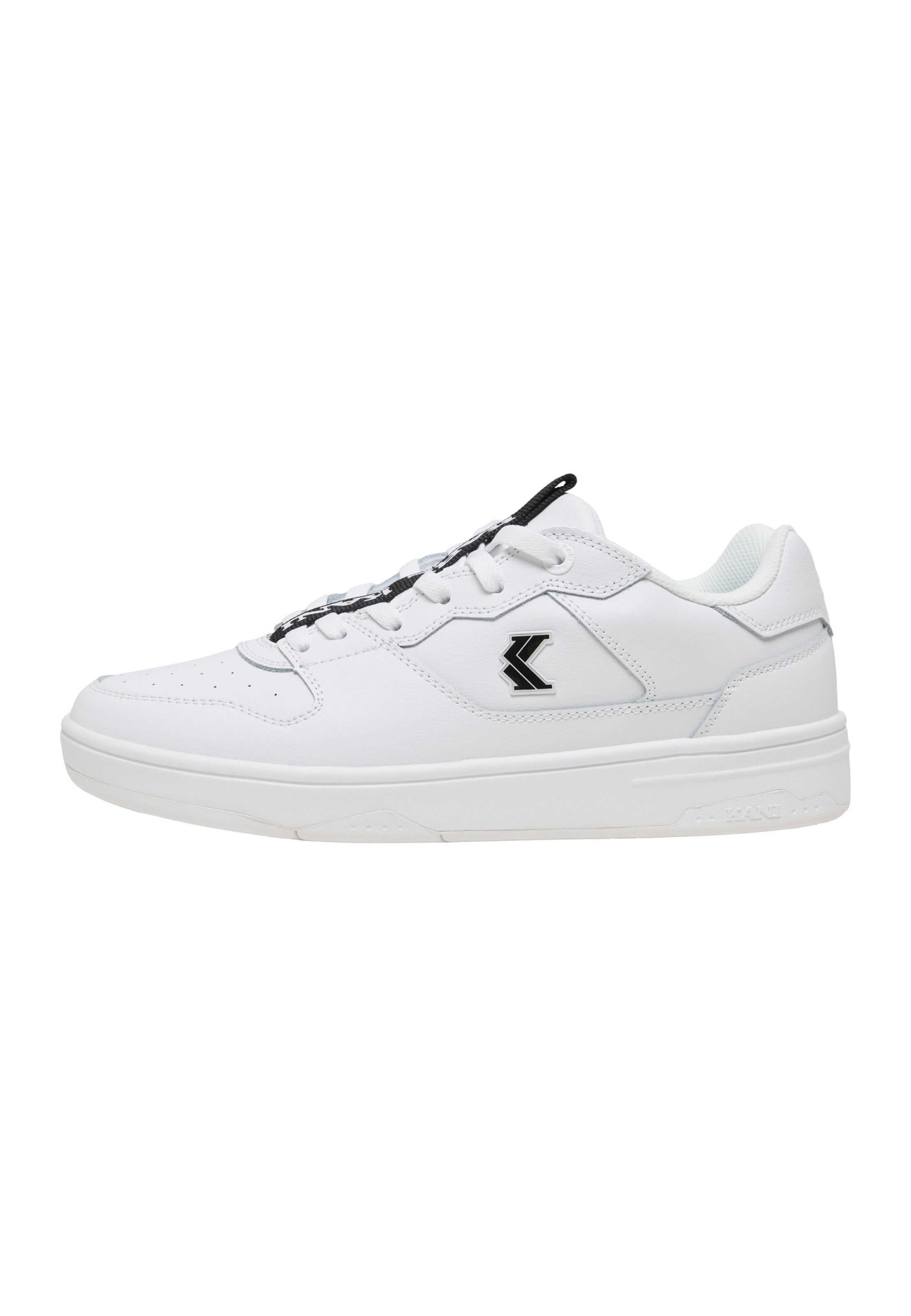 Karl Kani Platform trainers '89 2K' in White: front