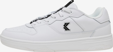 Baskets basses '89 2K' Karl Kani en blanc : devant