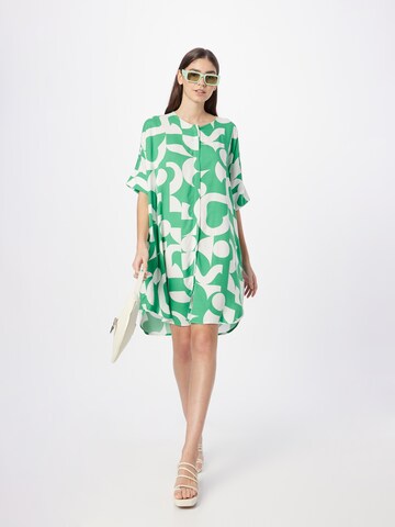 Monki Shirt dress in Green