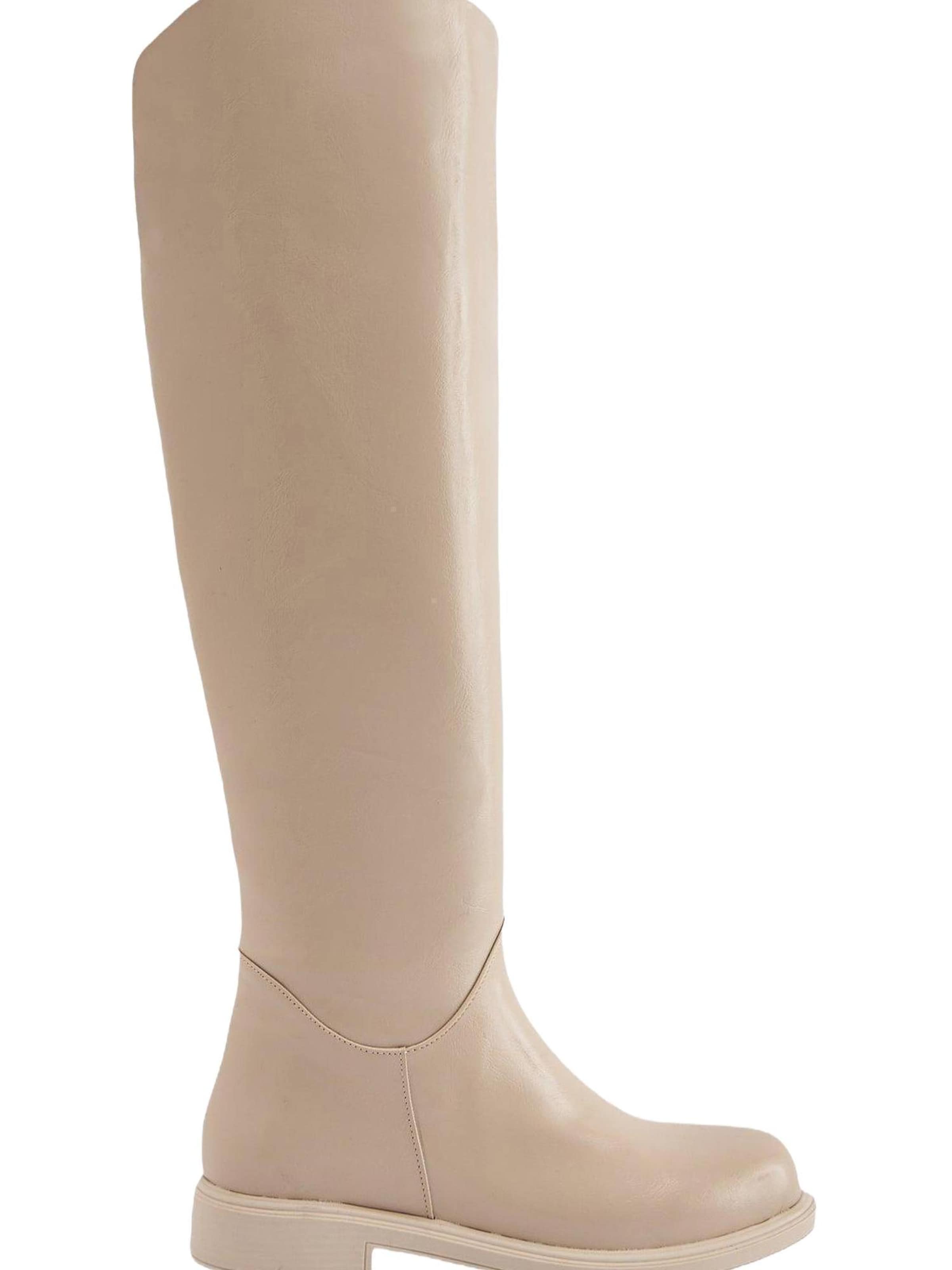 Limoya Boots 'Damenstiefel' in Beige: front