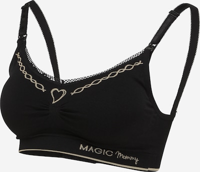 MAGIC Bodyfashion Imetysliivit 'Fancy Mommy Nursing Bra' värissä beige / musta, Tuotenäkymä