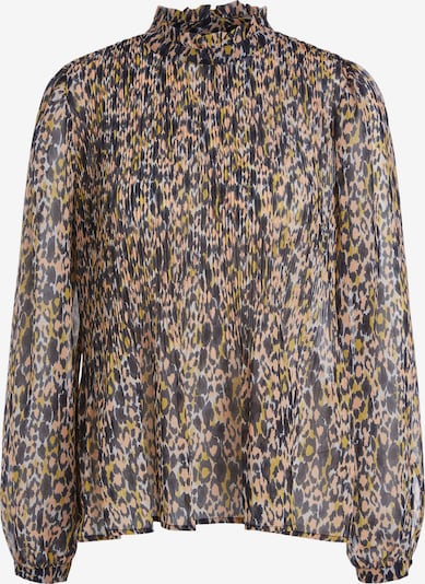 SET Blouse in de kleur Geel / Zalm roze / Zwart, Productweergave