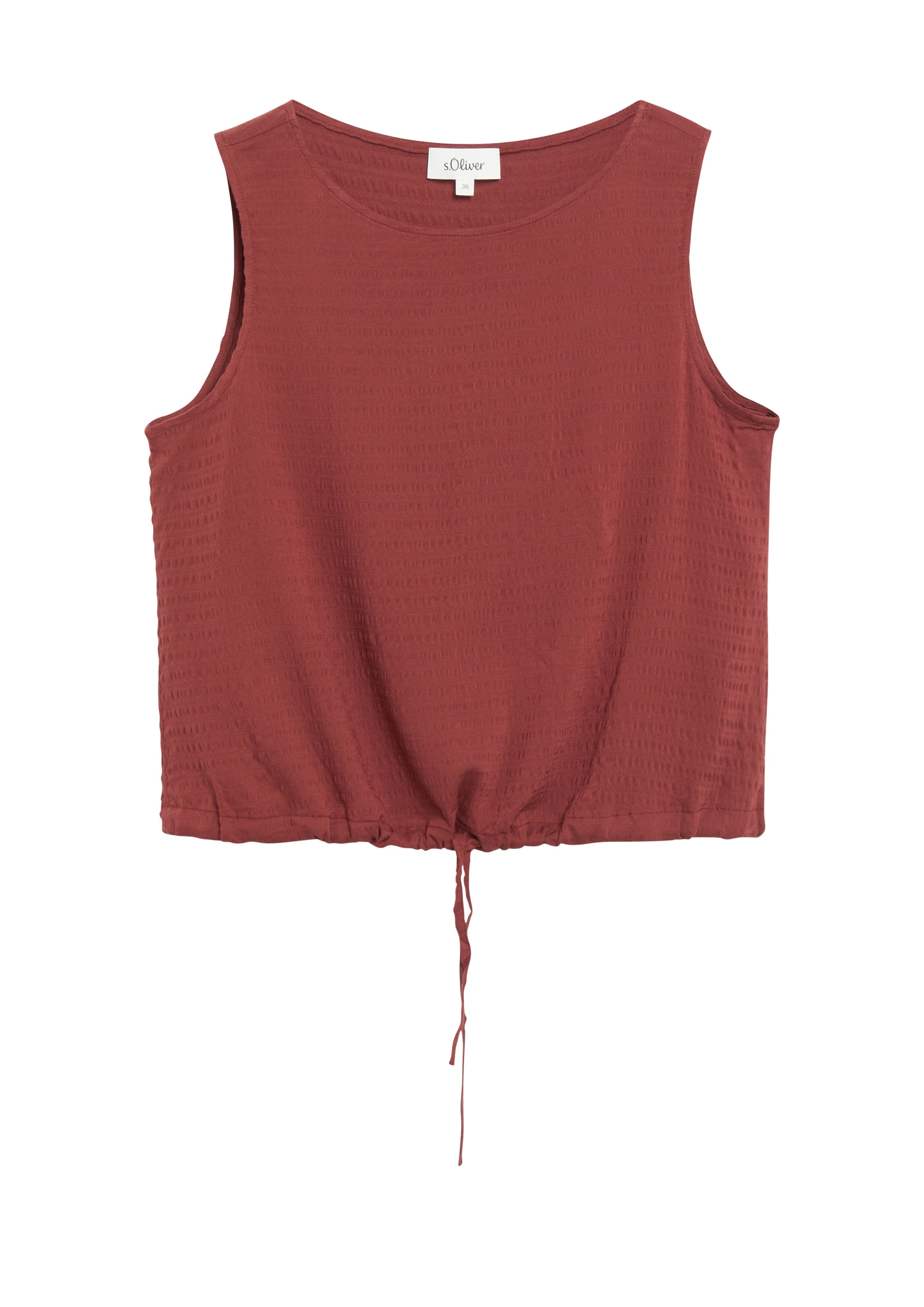 s.Oliver Top in Rot: Vorderseite