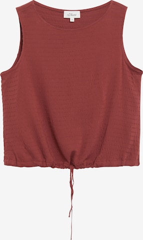 s.Oliver Top in Rot: Vorderseite