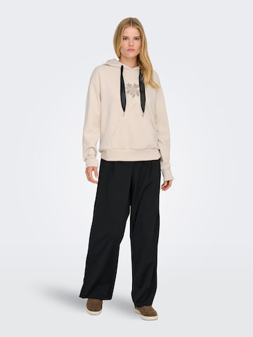 ONLY Sweatshirt 'ONLFANCY' in Grijs