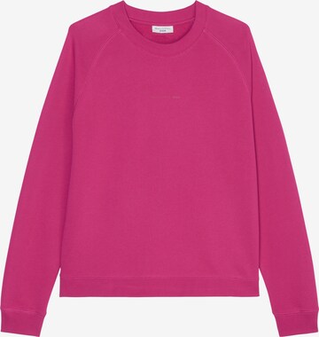 Sweat-shirt Marc O'Polo DENIM en rose : devant