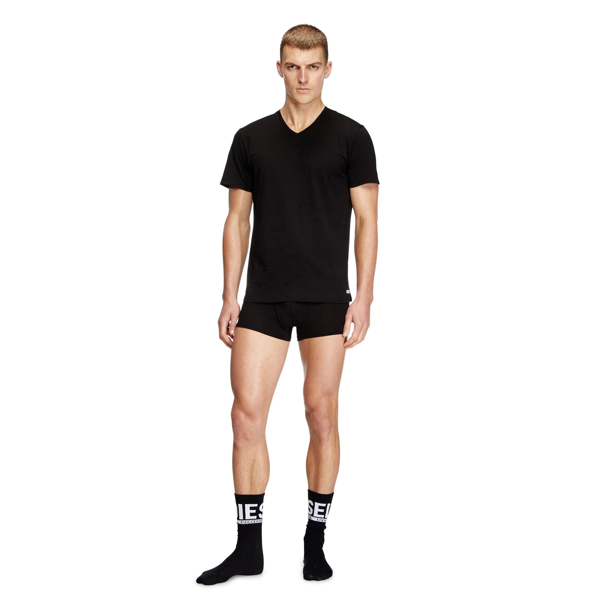 DIESEL Undertrøje i sort