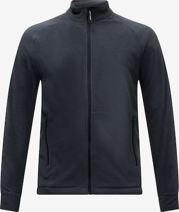 JACK & JONES Флисовая куртка 'JJPLUTO' в Серый: спереди