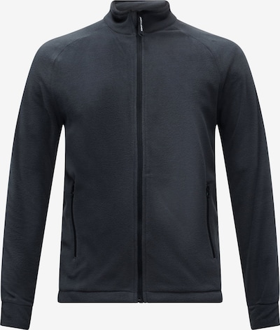 JACK & JONES Fleecejacke 'JJPLUTO' in S in dunkelgrau, Produktansicht