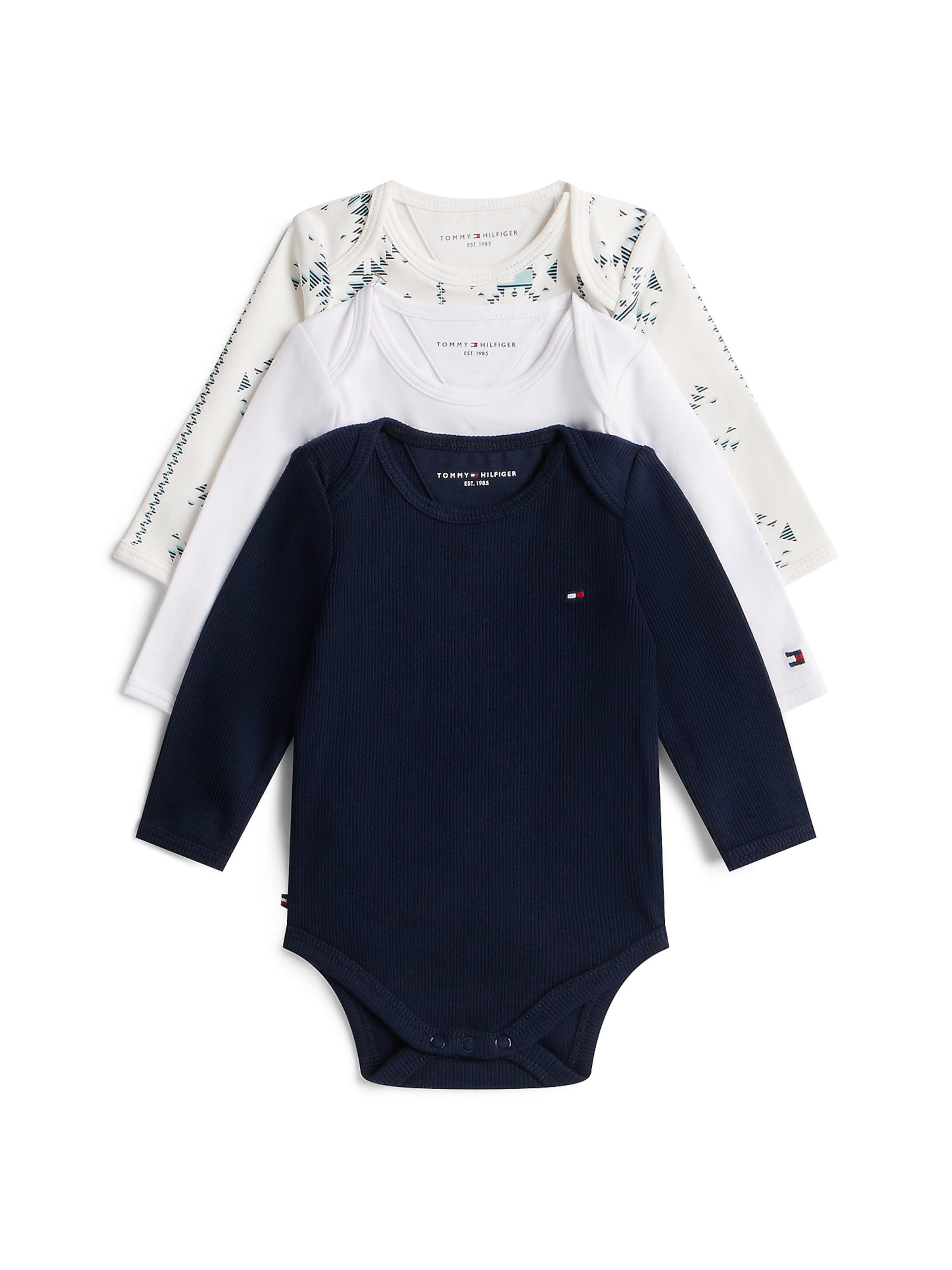 Barboteuse / body TOMMY HILFIGER en bleu : devant