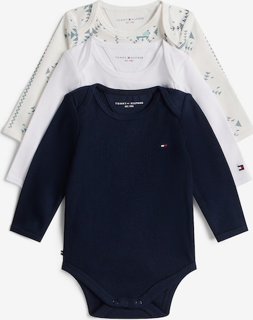 Barboteuse / body TOMMY HILFIGER en bleu : devant