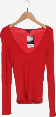 Monki Top & Shirt in XS in Red: front