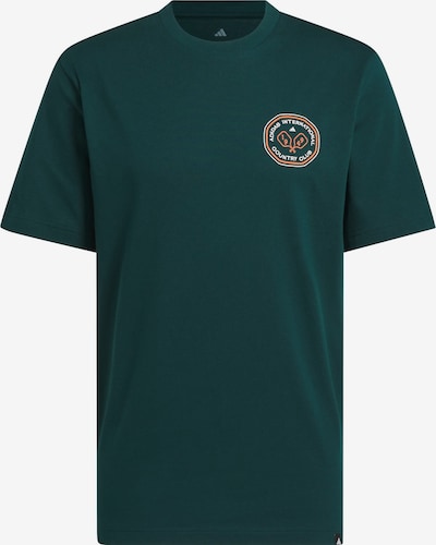 ADIDAS SPORTSWEAR Tehnička sportska majica 'Country Club Scenic' u kraljevski zelena / narančasta / bijela, Pregled proizvoda