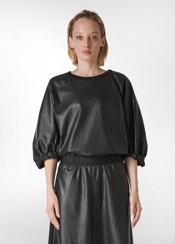 DEHA Sweatshirt in Zwart: voorkant