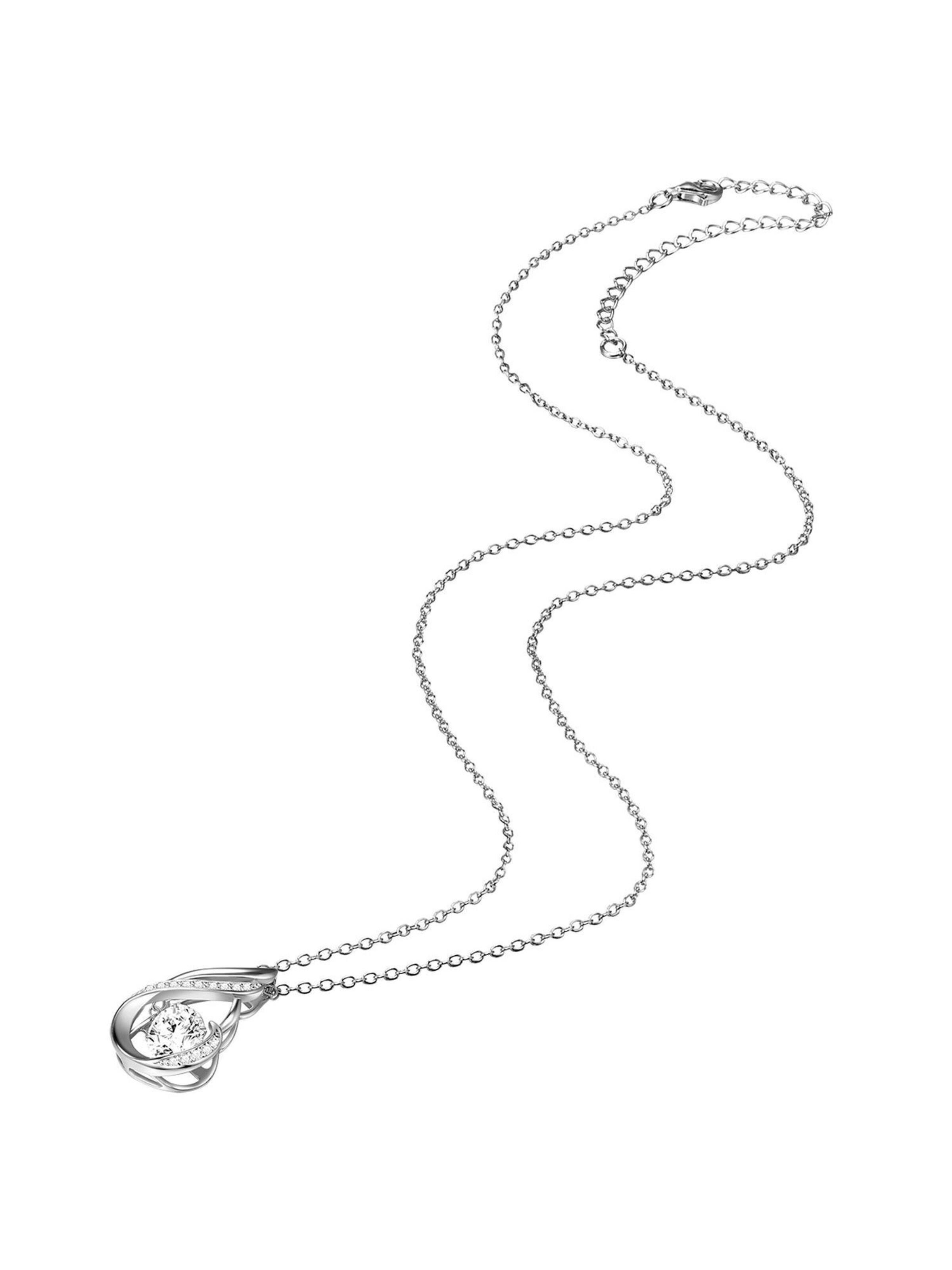 Rafaela Donata Necklace in Silver: front