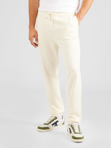 Tapered Pantaloni di Polo Ralph Lauren in beige: frontale