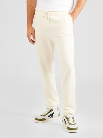 Polo Ralph Lauren Конический (Tapered) Штаны в Бежевый: спереди