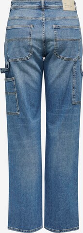 ONLY regular Jeans 'WEST' i blå