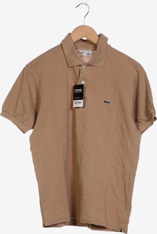 LACOSTE Poloshirt M-L in Beige: predná strana