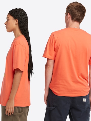 TIMBERLAND T-Shirt 'Hike Out' in Orange