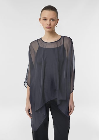 COMMA Tuniek in Blauw: voorkant