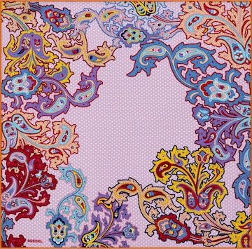 Foulard 'Illusion' di Roeckl in lilla: frontale