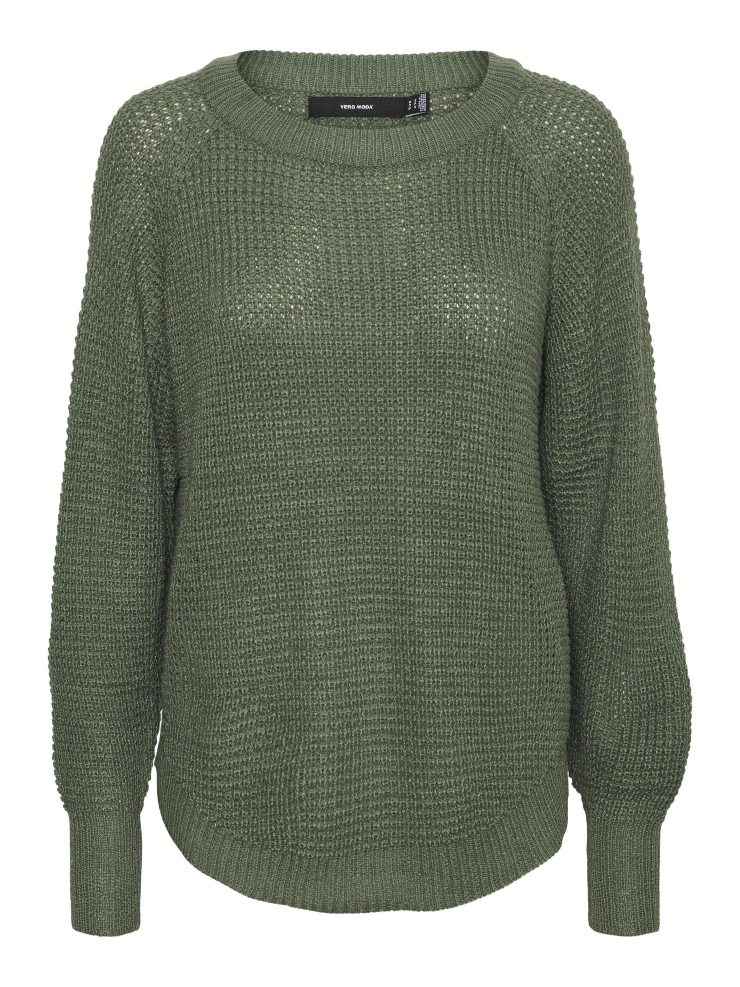 VERO MODA Pullover in Grün: Vorderseite