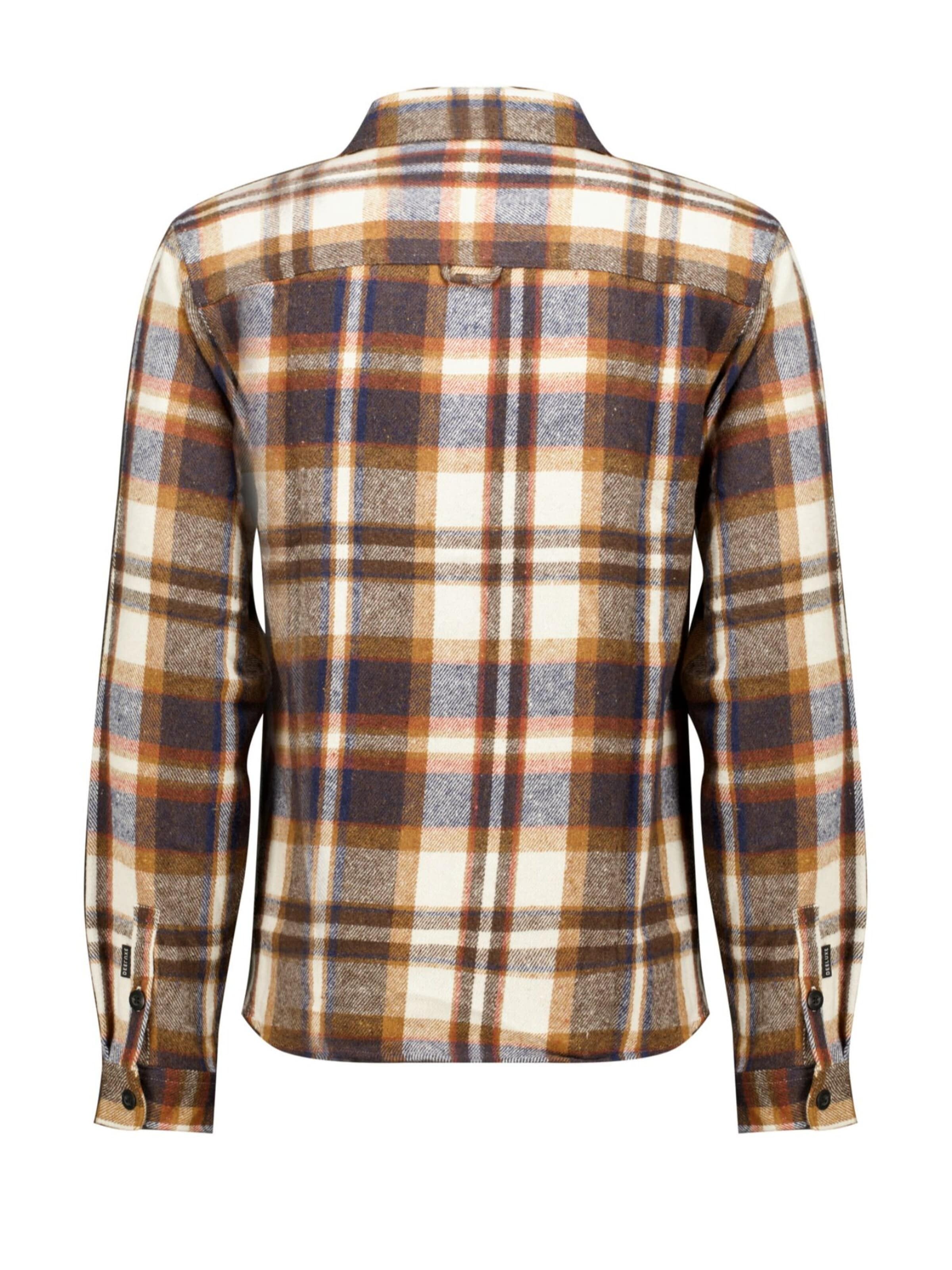 Deeluxe Regular Fit Hemd‌‌‌‌‌ in Braun