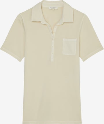 T-shirt Marc O'Polo en beige : devant