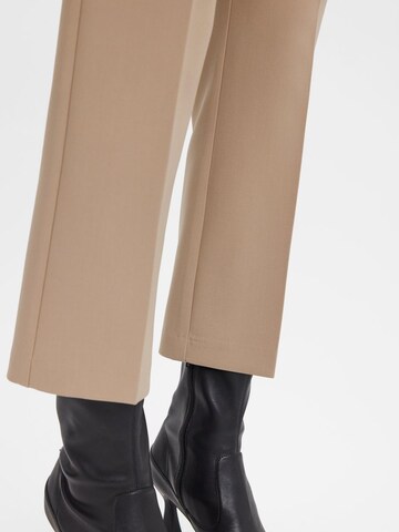 VERO MODA Regular Pleated Pants in Beige