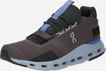 On Platform trainers 'Cloudnova' in Grey: front