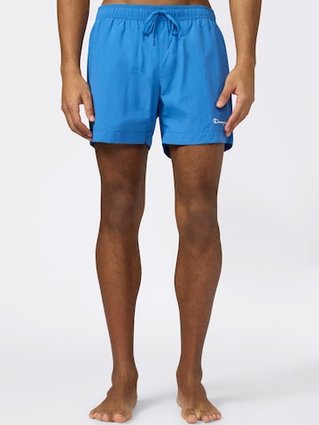 Champion Authentic Athletic Apparel Rövid fürdőnadrágok - kék: elől
