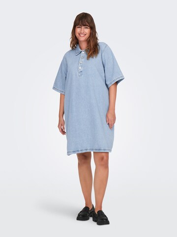 Abito camicia 'CARGRY' di ONLY Carmakoma in blu