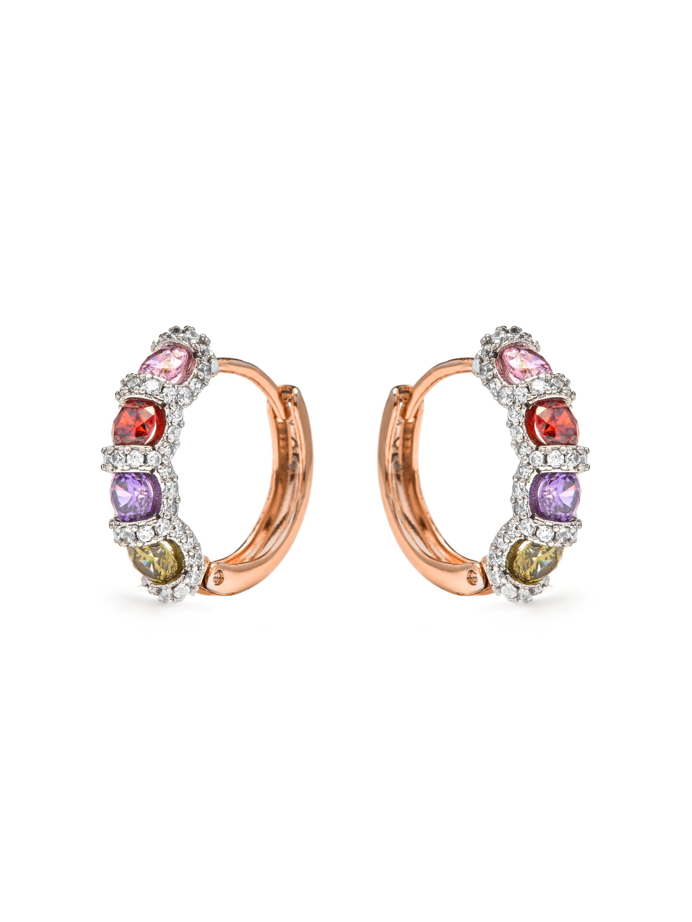 Boucles d'oreilles 'Cieth' Luxenter en mélange de couleurs