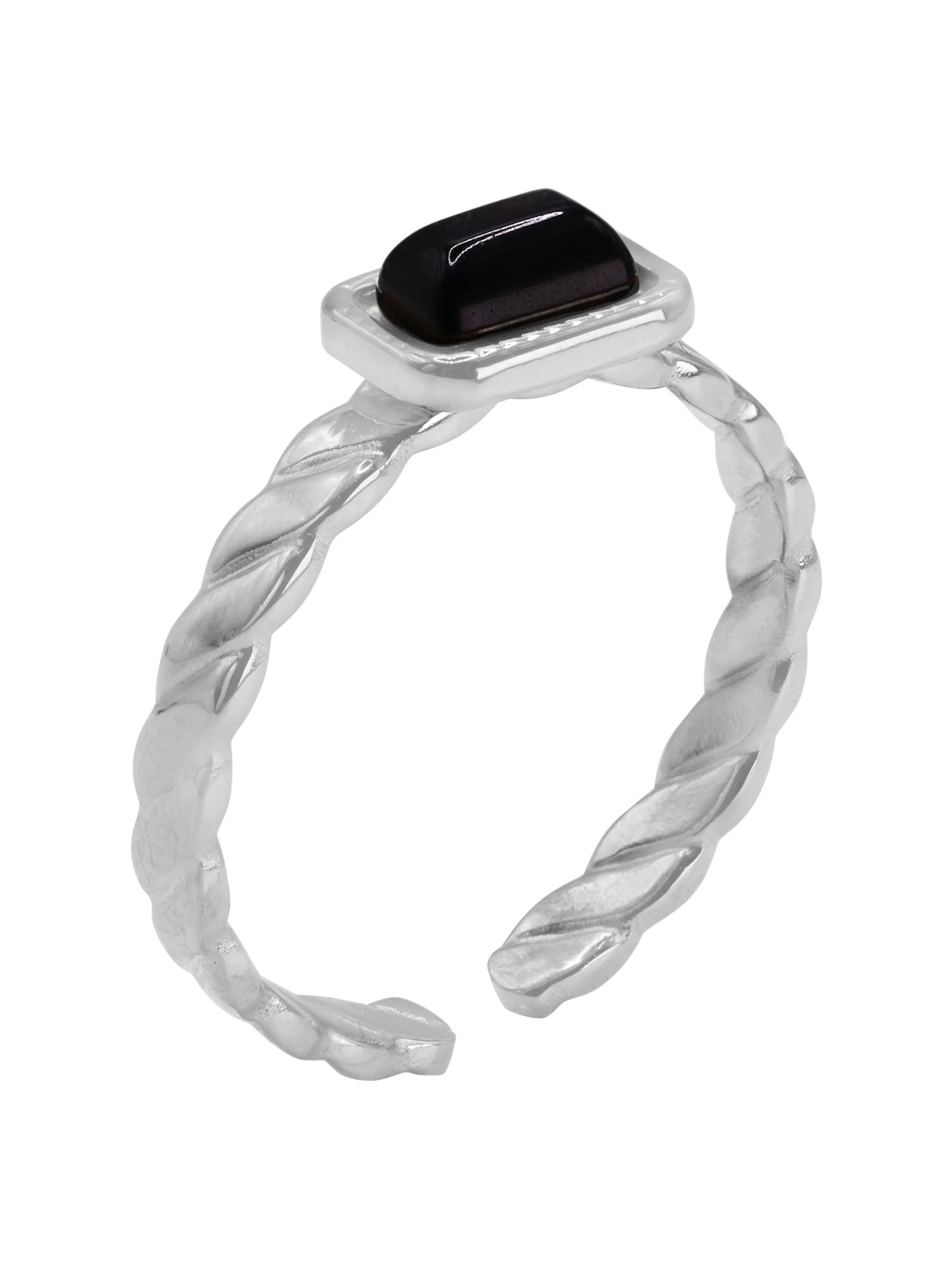 Heideman Ring 'Norba' in Silber: Vorderseite