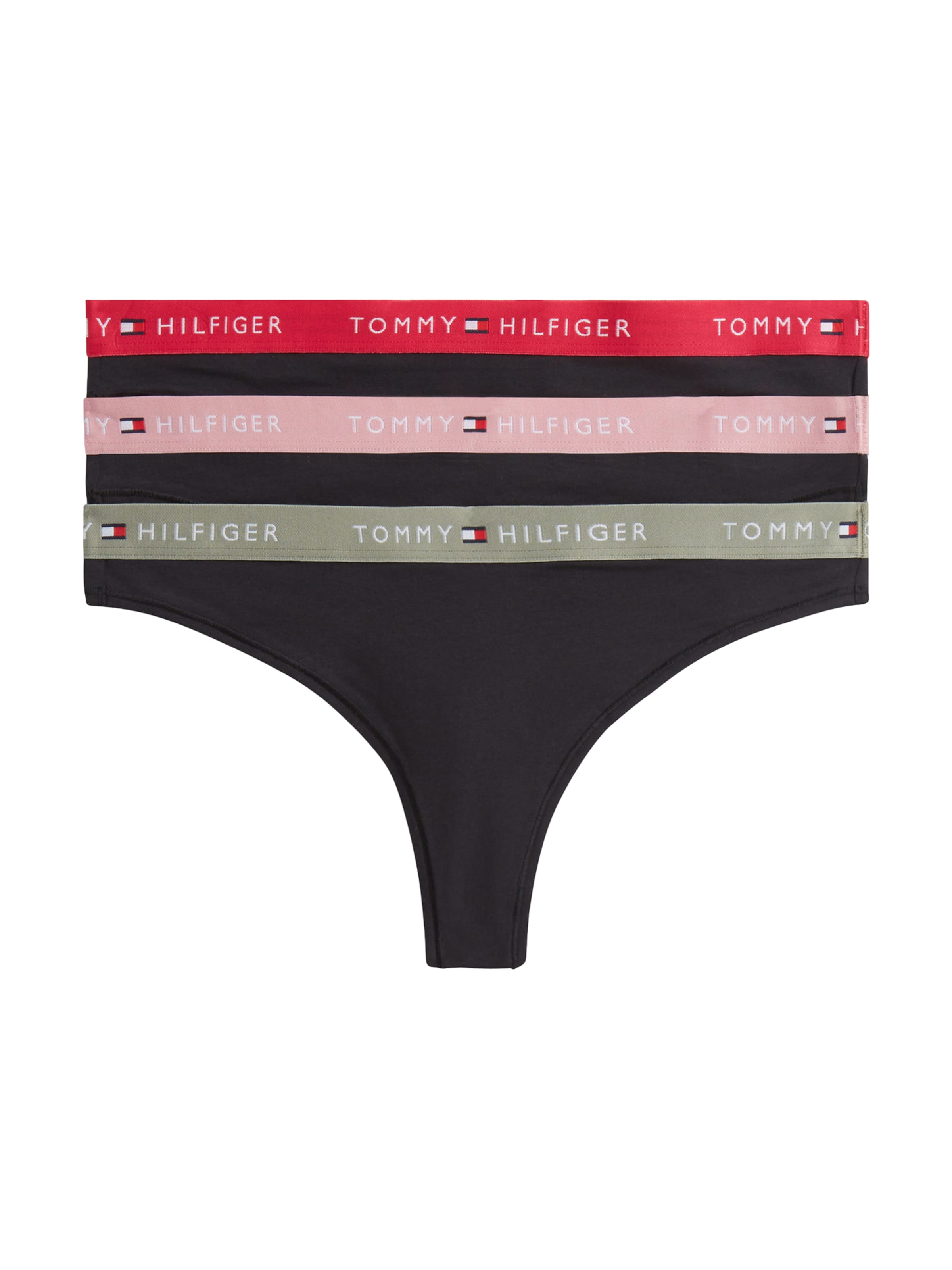 Tommy Hilfiger Underwear Stringid, värv must: eest vaates
