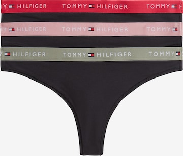 Tommy Hilfiger Underwear Stringid, värv must: eest vaates
