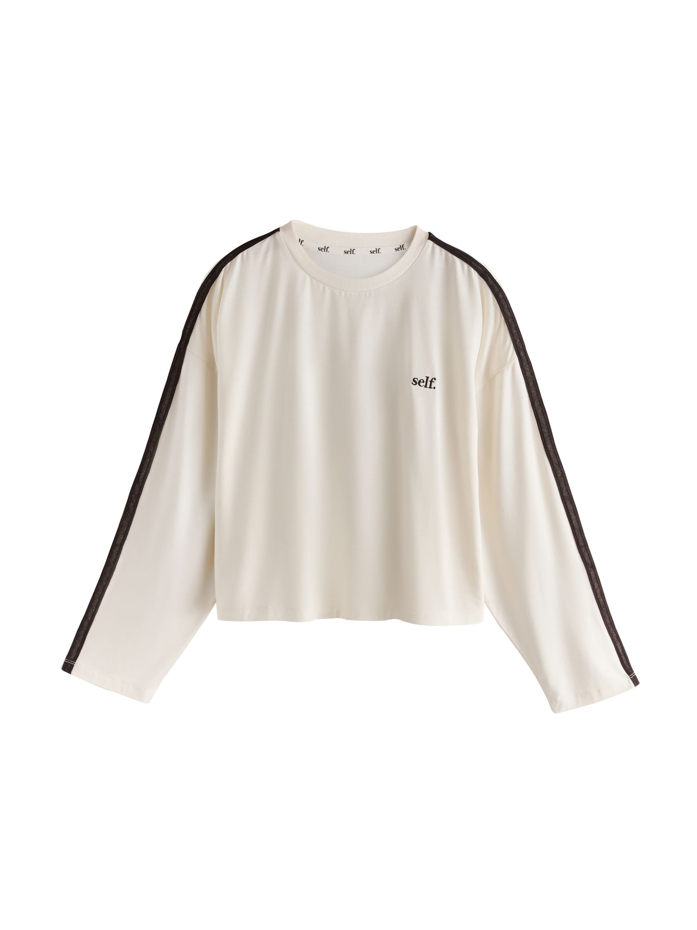 self. - Camiseta en beige