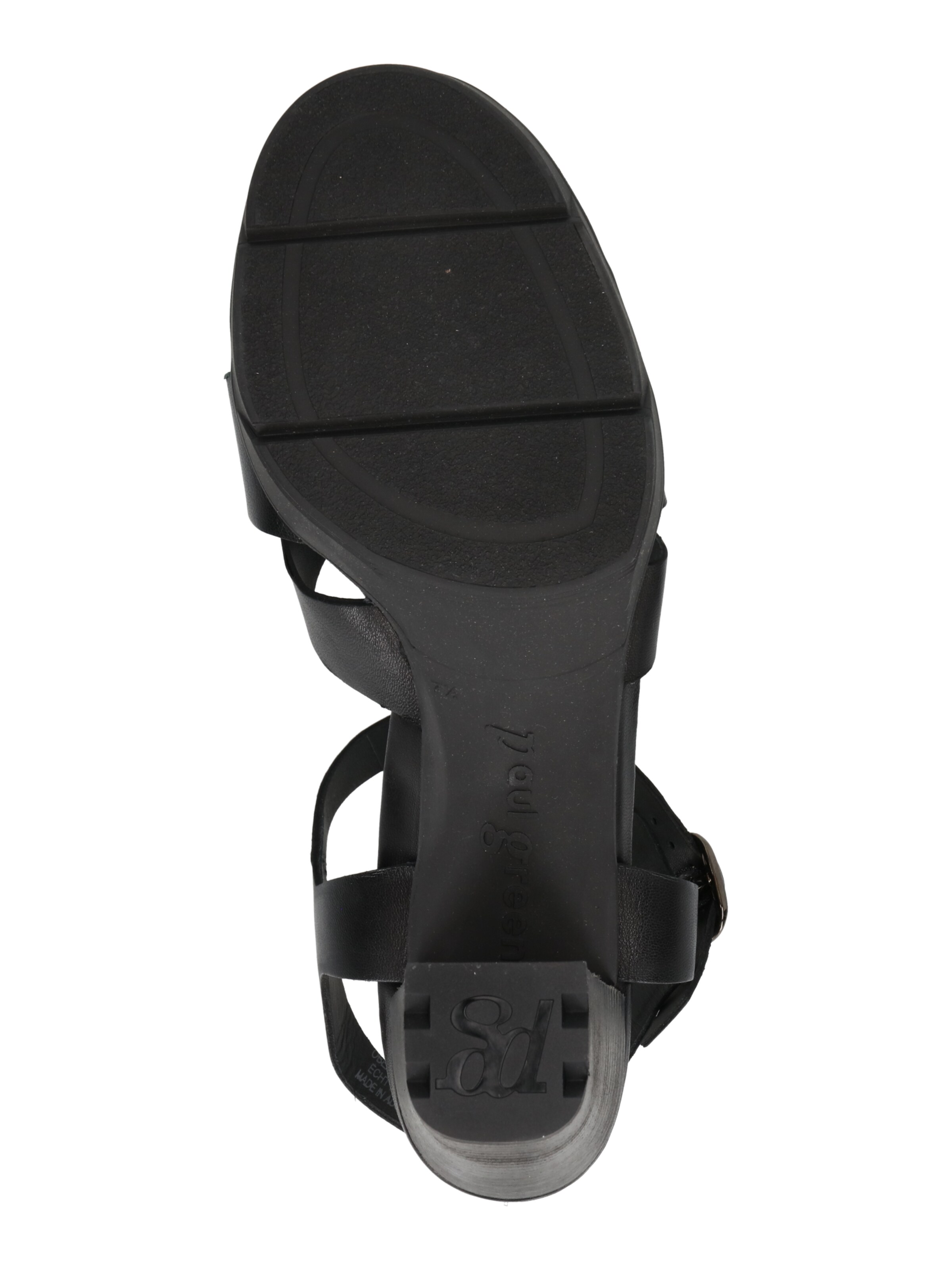 Paul Green Sandale in Schwarz