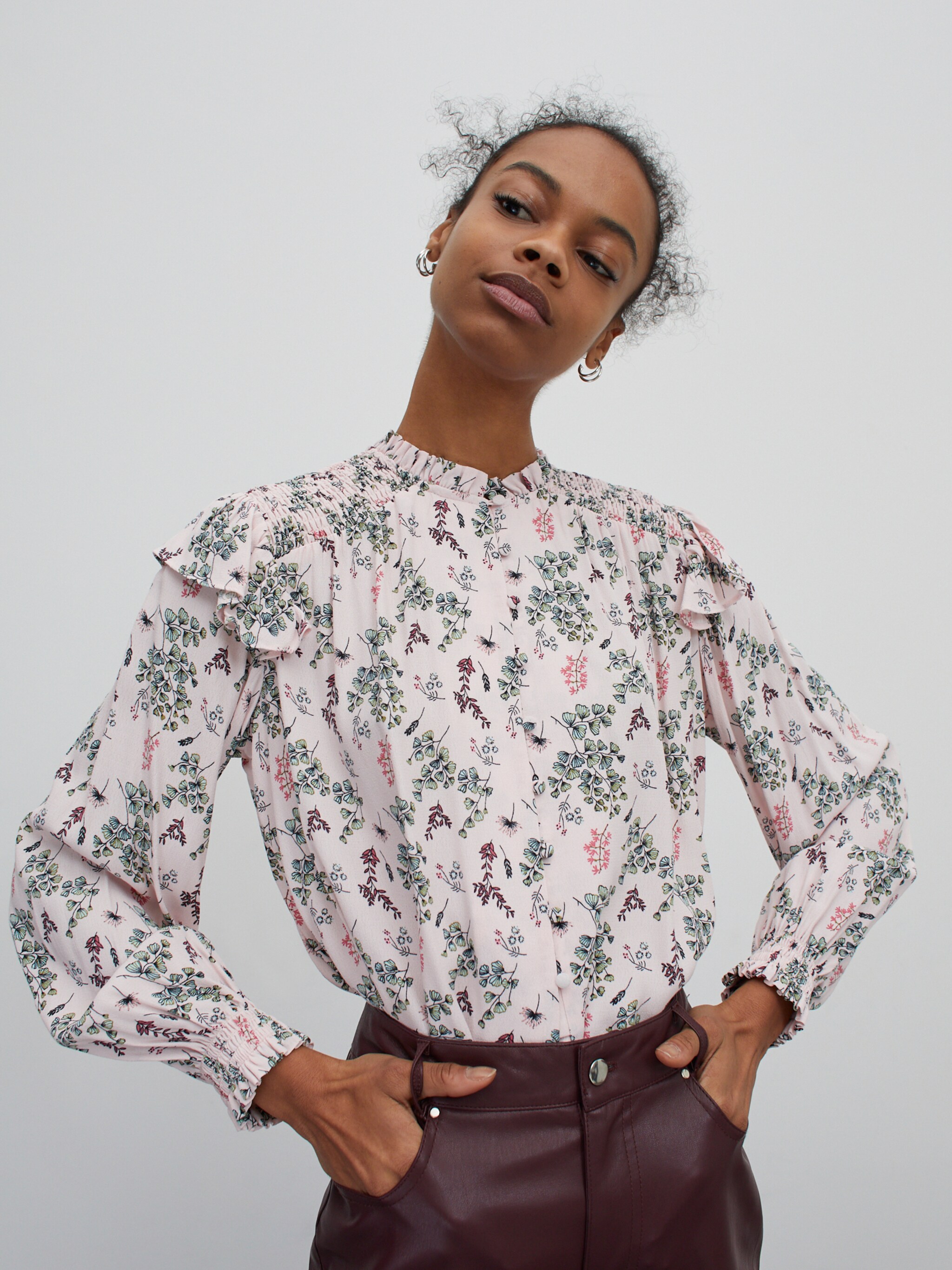 EDITED Produkte Bluse 'Madita' grün