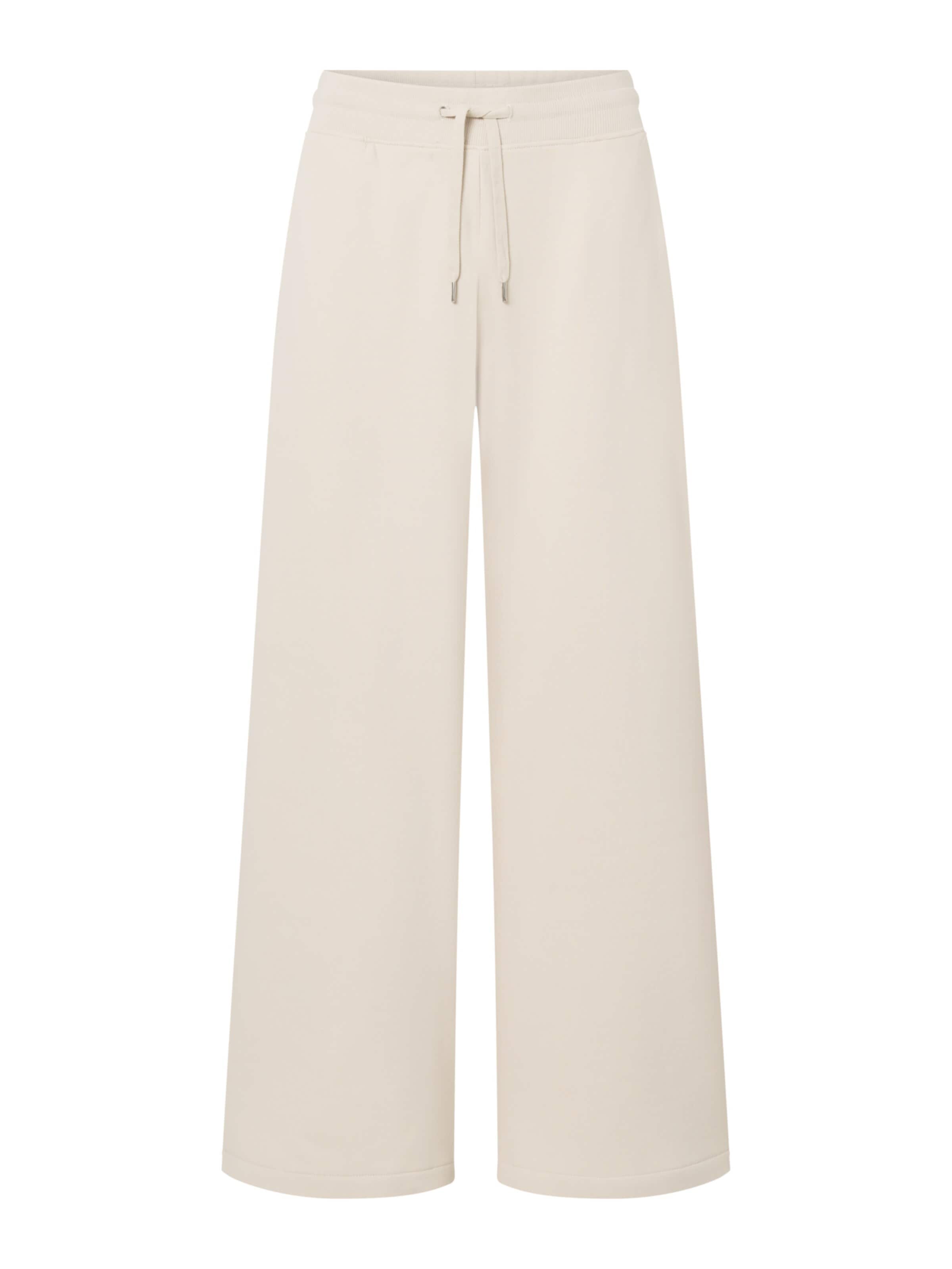 Antargo Wide Leg Hose 'Alba'‌ in Beige: Vorderseite