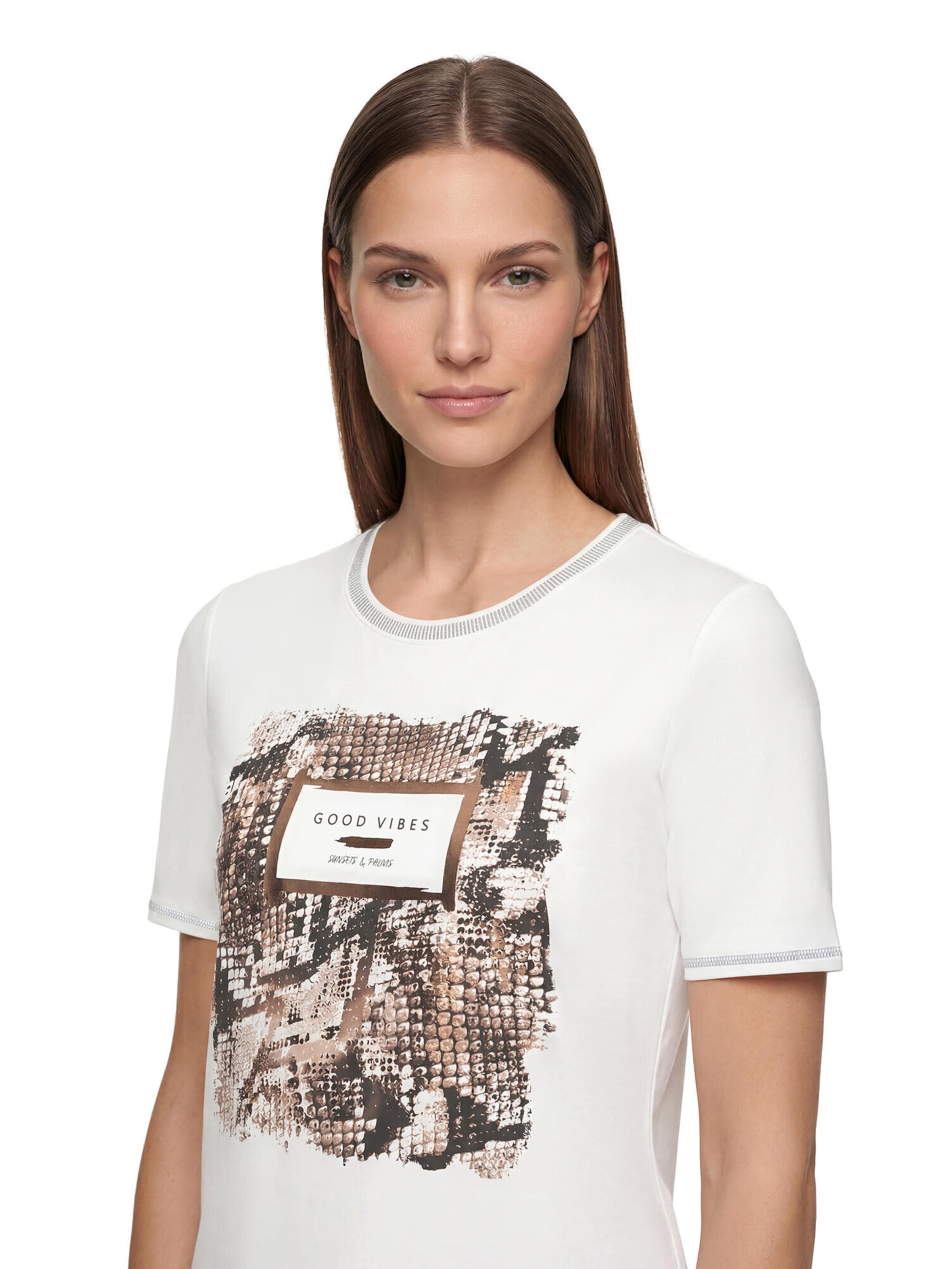 T-shirt Betty Barclay en blanc