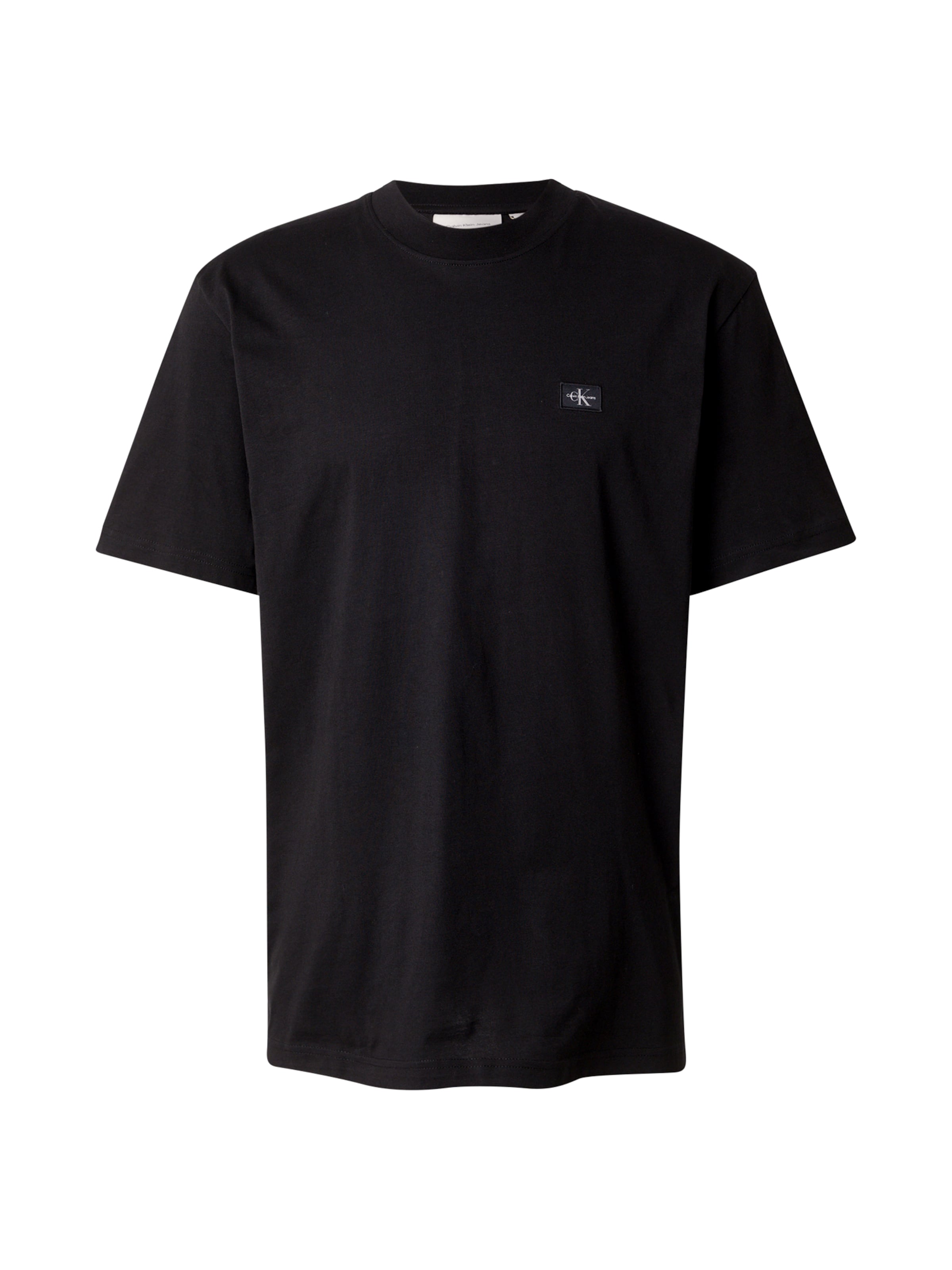 Calvin Klein Jeans Μπλουζάκι σε μαύρο: μπροστά