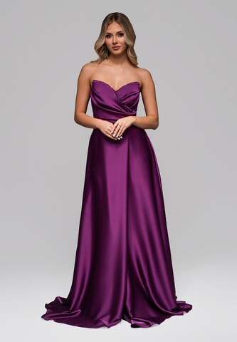 Robe de soirée Ombre en violet