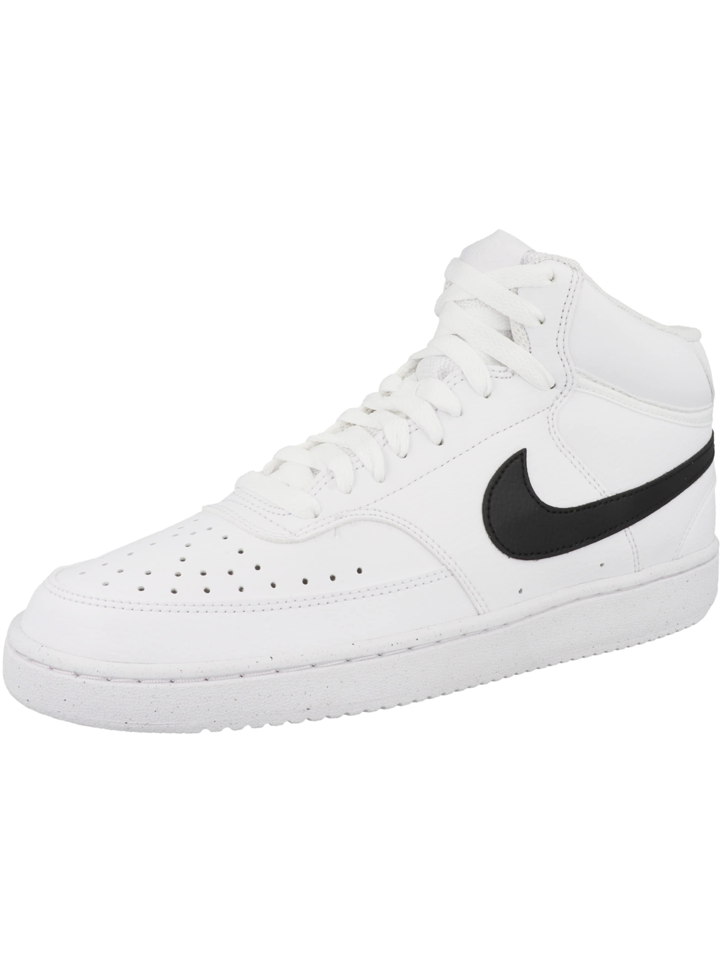 Nike Sportswear Magas szárú sportcipők 'Court Vision Next Nature' - fehér: elől