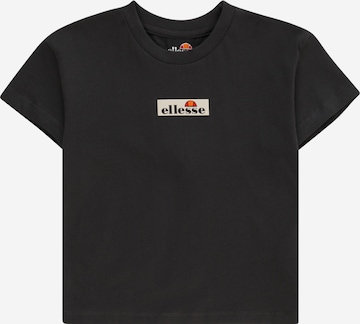 ELLESSE T-shirt 'Tenio' i svart: framsida
