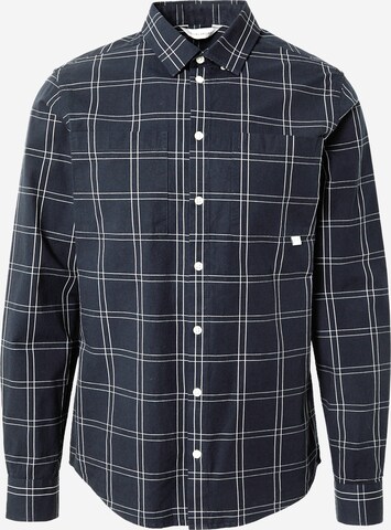 Casual Friday Regular fit Button Up Shirt in Blue: front