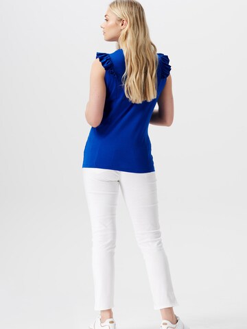 Esprit Maternity Top in Blauw