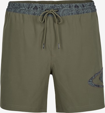 O'NEILL Board Shorts 'World Wave' in Green: front