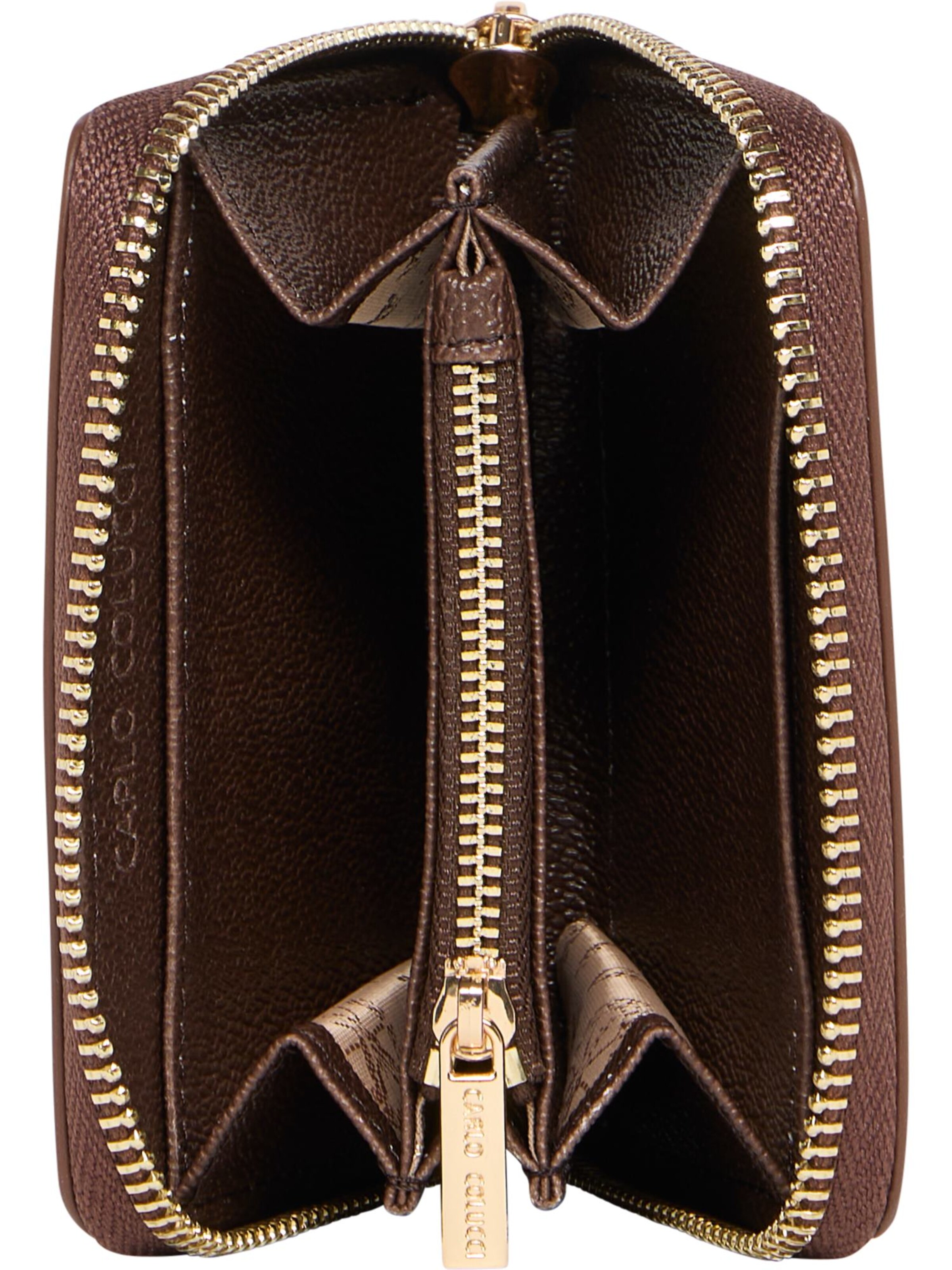 Carlo Colucci Geldbörse 'Elma' in Braun